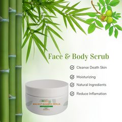 Walnut -Bamboo Scrub - Nacay
