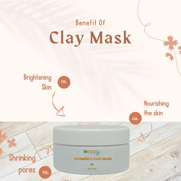 Vitamin C clay mask - Nacay